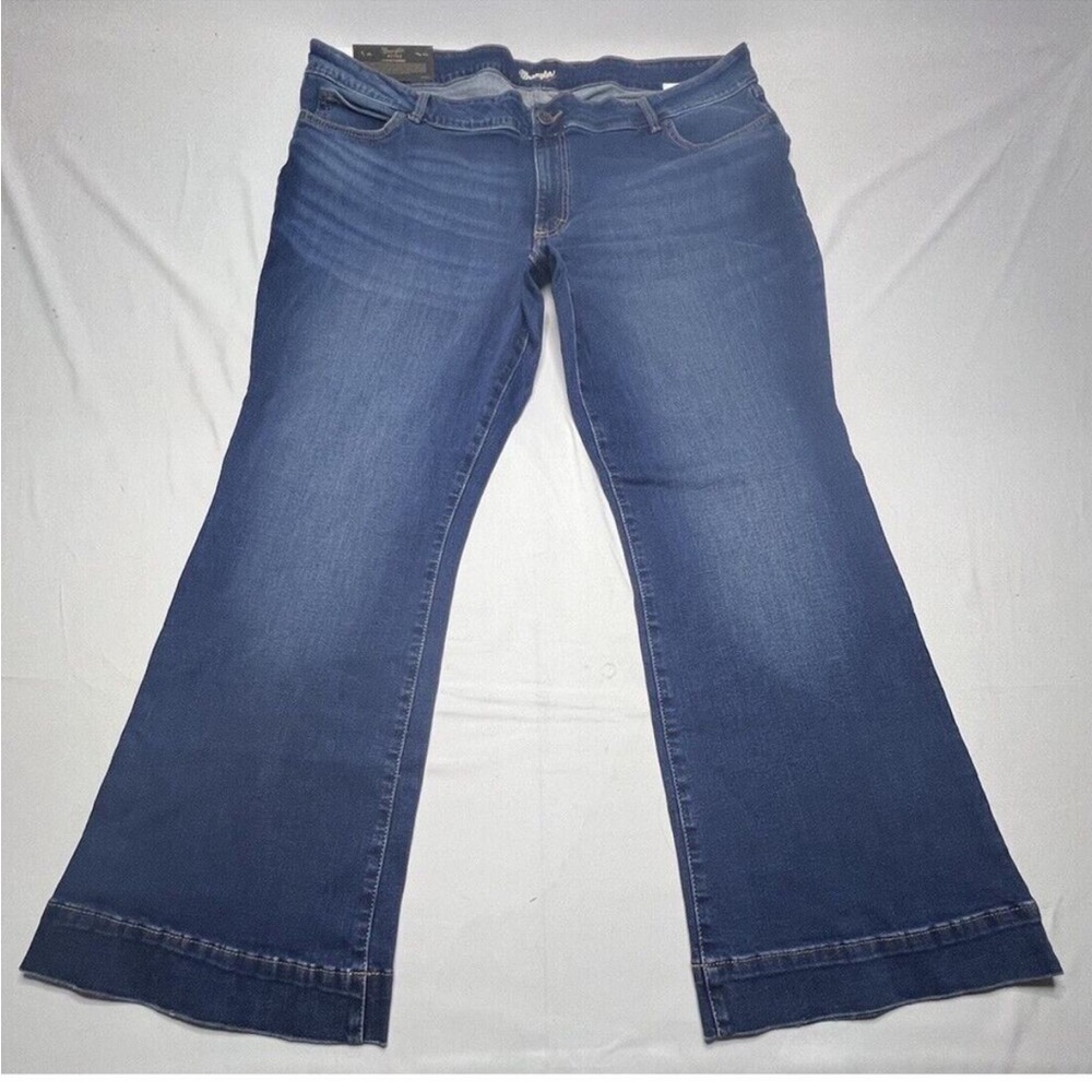 Wrangler Women's Dark Blue Trouser Jeans